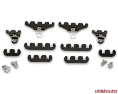 Moroso Black Chevrolet Small Block Under-Header Ignition Wire Loom Kit C- 7-9mm - 72195