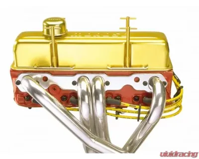 Moroso Black Chevrolet Small Block Under-Header Ignition Wire Loom Kit C- 7-9mm - 72195