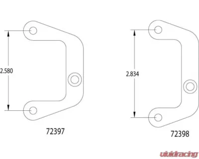 Moroso Part No 68471/68473 GM LS1/LS6 Coil Mount Bracket - 72397