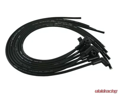 Moroso Black 90 Degree Unsleeved Ultra 40 Universal Ignition Wire Set - 73814