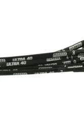 Moroso Black 90 Degree Non-HEI Sleeved Ultra 40 Chevrolet Small Block Ignition Wire Set                                     - 73824 - Image 3