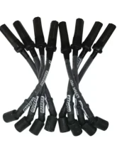 Moroso Black 9.75in Wire Coil-On Sleeved Ultra 40 GM LS Ignition Wire Set                                     - 73827 - Image 3