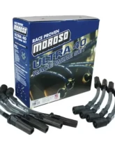 Moroso Black 9.75in Wire Coil-On Sleeved Ultra 40 GM LS Ignition Wire Set                                     - 73827 - Image 3