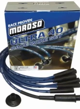 Moroso Blue Ultra 40 Universal/Mopar/Chrysler w/Hemi Heads Ignition Wire Set                                     - 73840 - Image 3