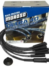 Moroso Black Ultra 40 Ignition Wire Set Universal/Mopar/Chrysler w/Hemi Heads                                     - 73841 - Image 3