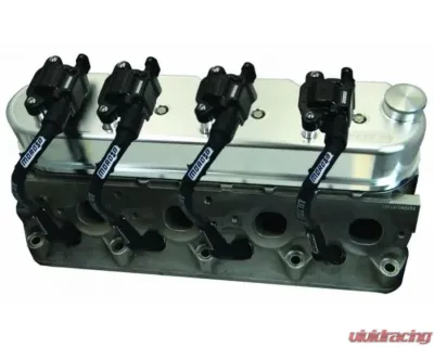 Moroso 9.25in Wire -Black Sleeved Ultra 40 GM LS Ignition Wire Set - 73846