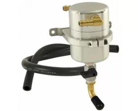 Moroso 90 Degree Inlet/Outlet Fittings Large Body Universal Air/Oil Separator Catch Can