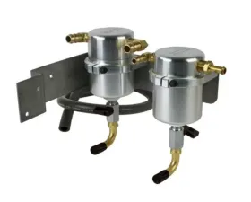 Moroso Billet Aluminum Air/Oil Separator Catch Can Subaru WRX 2008-2014