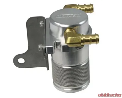 Moroso Billet Alum Small Body Air/Oil Separator Catch Can Dodge Charger/Challenger 6.1L 2006+ - 85612