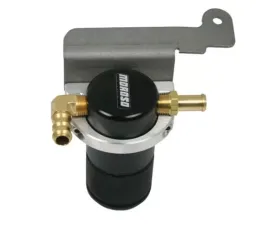 Moroso Black Billet Aluminum Small Body Air/Oil Separator Catch Can Ford Mustang GT500 2007-2014