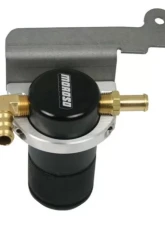 Moroso Black Billet Aluminum Small Body Air/Oil Separator Catch Can Ford Mustang GT500 2007-2014                                     - 85617 - Image 2