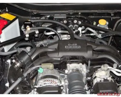 Moroso Black Billet Aluminum Air/Oil Separator Catch Can Subaru BRZ/Scion FRS/Toyota 86 2012-2019 - 85667