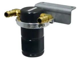 Moroso Black Billet Aluminum Air/Oil Separator Catch Can Dodge Charger/Challenger Hellcat 2015-2019