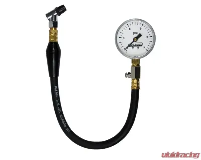 Moroso 2 Percent Accuracy 2-5/8in Display Tire Pressure Gauge 0-15psi - 89550