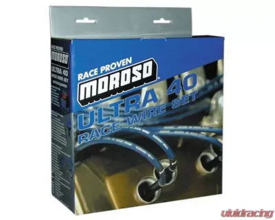 Moroso Red 135 Degree Unsleeved Ultra 40 Universal Ignition Wire Set - 73836