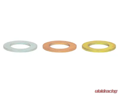 Moroso .040in/.050in/.064in Flat Seat 14mm Spark Plug Indexing Washers - 71910