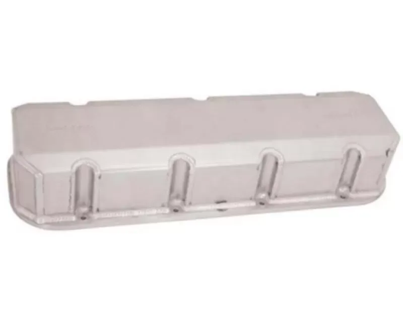 Moroso Aluminum Exhaust & Intake Pockets 3.875in Chevrolet Big Block Valve Cover w/Billet Rail - 68459