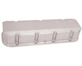 Moroso Aluminum Exhaust & Intake Pockets 3.875in Chevrolet Big Block Valve Cover w/Billet Rail