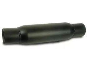 Moroso Steel 3.5in Inlet/Outlet x 4in Diameter x 12in Long Spiral Flow Racing Muffler
