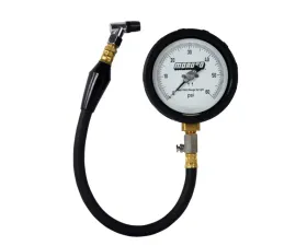 Moroso 1/2 Percent Accuracy 4in Display Tire Pressure Gauge 0-60psi
