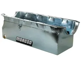 Moroso Stroker Straight Box Sump Oil Pan GM BBC