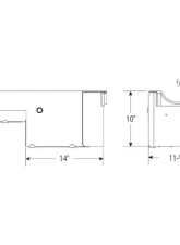 Moroso BBC Marine Full Fabricated 10" Deep Sump Oil Pan                                     - 20034 - Image 5