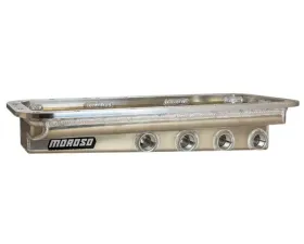 Moroso Chrysler Hemi (Incl. Keith Black/JP-1) Dry Sump 4 Pick Up 16AN Fittings Aluminum Oil Pan