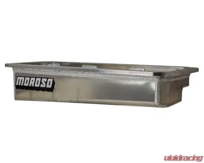 Moroso Chrysler Hemi (Incl. Keith Black/JP-1) Dry Sump 4 Pick Up 16AN Fittings Aluminum Oil Pan - 20047