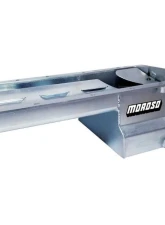 Moroso Dart LS Next Swap With Aluminum Spacers Wet Sump 7 Quarts 6" Road Race Baffled Steel Oil Pan Chevrolette Camaro | Nova | Chevelle | Corvette                                     - 20152 - Image 2