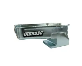 Moroso 80-85 SBC With Passengers Side Dip Stick Dart SHP Oil Pan Chevy II 1962-1967