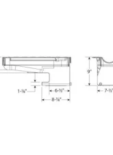 Moroso 80-85 SBC With Passengers Side Dip Stick Dart SHP Oil Pan Chevy II 1962-1967                                     - 20213 - Image 4