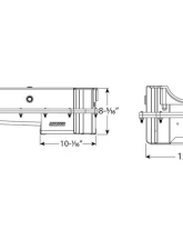 Moroso 2-Piece Aluminum Oil Pan (Use w/168 Tooth Flywheel) BBC Donovan 700/DRC2                                     - 20378 - Image 4
