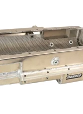 Moroso 2-Piece -16AN Ext Wet Sump Aluminum Oil Pan With Double Power Kick Out Donovan 500 & 700 BBC                                     - 20379 - Image 4