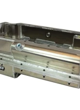 Moroso 2-Piece -16AN Ext Wet Sump Aluminum Oil Pan With Double Power Kick Out Donovan 500 & 700 BBC                                     - 20379 - Image 2