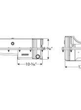 Moroso 2-Piece -16AN Ext Wet Sump Aluminum Oil Pan With Double Power Kick Out Donovan 500 & 700 BBC                                     - 20379 - Image 4