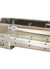 Moroso 5.00" Bore Space BBC 2 Piece -16AN External Wet Sump Aluminum Oil Pan Brodix                                     - 20381 - Image 2