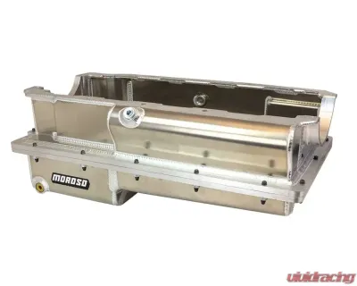 Moroso 5.00" Bore Space BBC 2 Piece -16AN External Wet Sump Aluminum Oil Pan Brodix - 20381