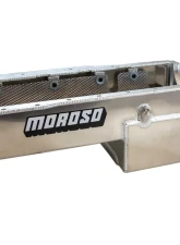 Moroso External -16AN Wet Sump Aluminum Oil Pan Small Block Ford 351W Fox Body Mustang                                     - 20524 - Image 4