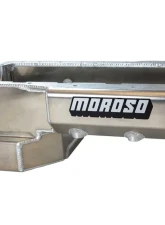 Moroso External -16AN Wet Sump Aluminum Oil Pan Small Block Ford 351W Fox Body Mustang                                     - 20524 - Image 2