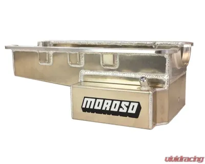 Moroso Road Race Baffled Front Sump 8in Deep Aluminum Oil Pan Ford 289-302 - 20537
