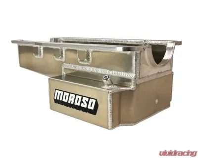 Moroso Road Race Baffled Front Sump 8" Deep Aluminum Oil Pan Ford 351W - 20538