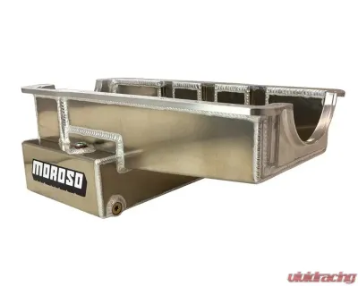 Moroso Road Race Baffled Front Sump 8" Deep Aluminum Oil Pan Ford 351W - 20538