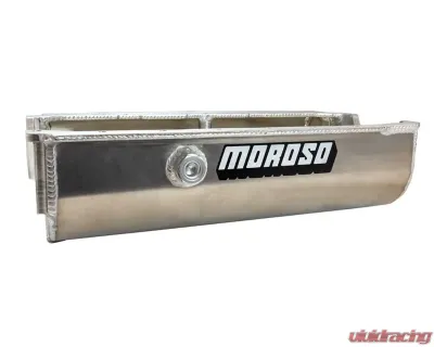 Moroso Dry Sump 3 Pickup 6.5in Deep Aluminum Oil Pan SBC Sprint Car Pre-1985 - 21009