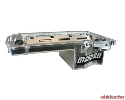 Moroso GM LV1 Rear Sump 6" Deep Road Race Baffle Oil Pan GM S10/S15 | G-Body | Chevrolet Camaro | Nova | Chevelle - 21148
