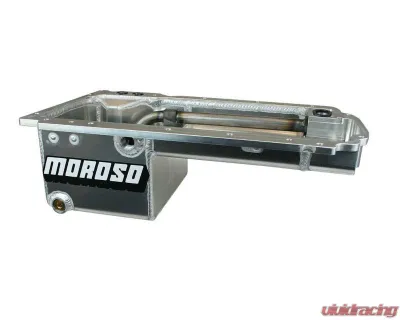 Moroso GM LV1 Rear Sump 6" Deep Road Race Baffle Oil Pan GM S10/S15 | G-Body | Chevrolet Camaro | Nova | Chevelle - 21148