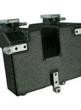 Moroso Dual Coolant Intercooler Tank Black Powder Coat Polaris RZR Turbo | Turbo S 2016+                                     - 43003 - Image 2