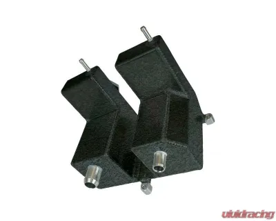 Moroso Dual Coolant Intercooler Tank Black Powder Coat Polaris RZR Turbo | Turbo S 2016+ - 43003