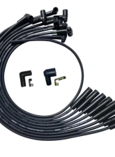 Moroso Over Valve Cover Str Plug Boots & HEI Unsleeved Ultra Spark Plug Wire Set Black BBC                                     - 51040 - Image 2
