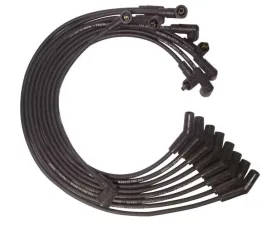 Moroso 135 Deg Boots Non-HEI Unsleeved Ultra Spark Plug Wire Set Black BB Ford 351C | 390 | 429 | 460