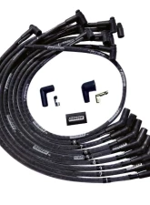 Moroso Over Valve Cover 135 Deg Plug HEI Sleeved Ultra Spark Plug Wire Set Black BBC                                     - 51542 - Image 2